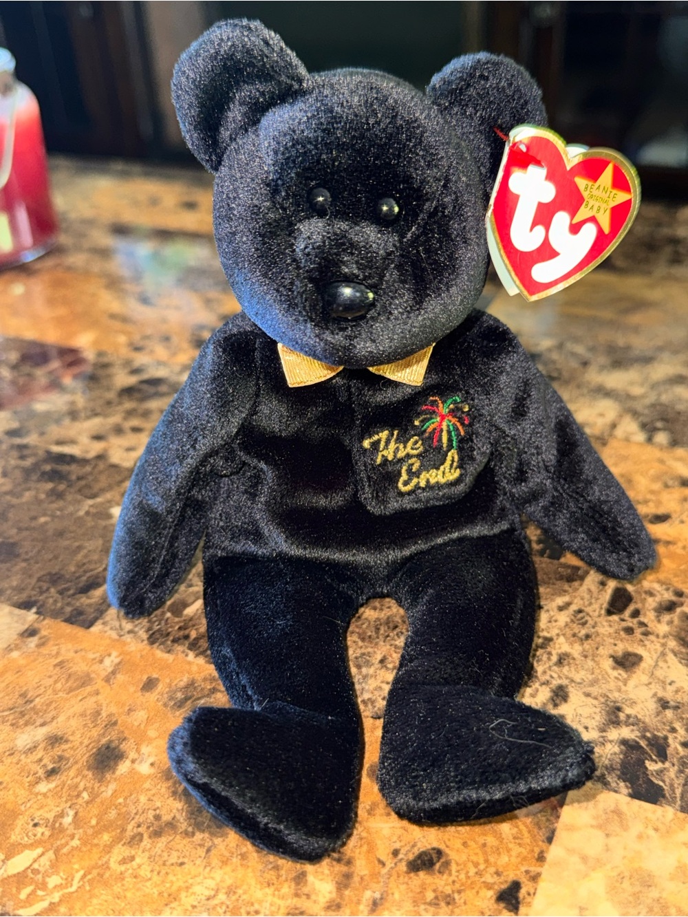 The End Ty Beanie Baby Bear